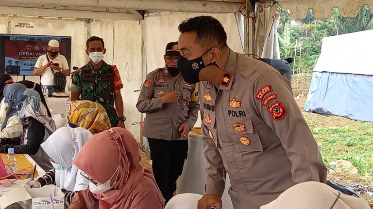 Kalemdiklat Polri Lakukan Pemantauan Vaksinasi Serentak Indonesia Secara Virtual