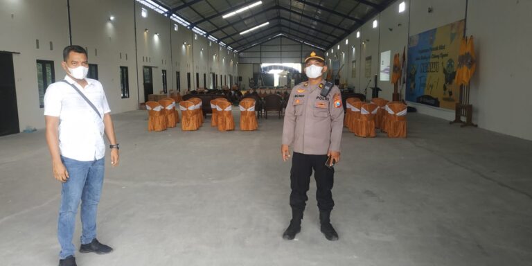 Kapolsek Ngawi Kota Hadiri Technical Meeting Terate Cup 2022