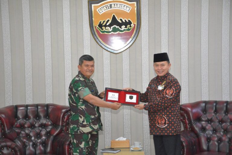 Pangdam I/BB: Audiensi Dengan Badan Harian Daerah Pembudayaan Kejuangan 45