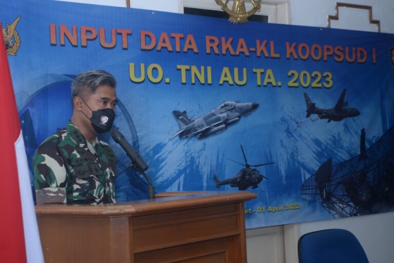 Koopsud I Laksanakan Penyusunan/Input Data RKA-KL TA. 2023