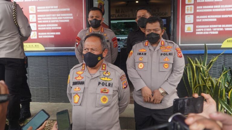 Kapolda Jabar Tinjau Arus Lalin di Kawasan Wisata Puncak Bogor