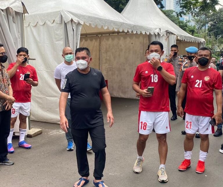 Polda Metro Jaya Mengadakan Pasar Murah dalam Menyambut Bulan Suci Ramadhan 1443 H