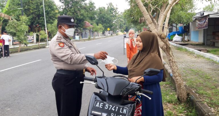 8 Warga Ngawi Terjaring Operasi Yustisi Di Jalan Raya Pangkur