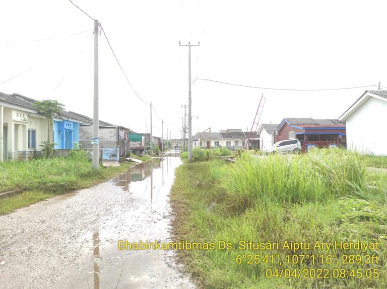 Banjir Akibatkan Beberapa Perumahan di Cileungsi Terendam