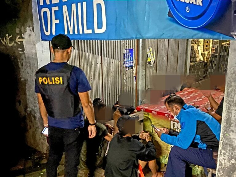 Antisipasi Tawuran, 8 Remaja Diamankan Polsek Cileungsi Saat Saling Lempar Petasan