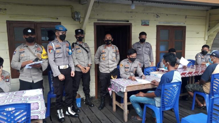 Polres Lingga Rutin Menyalurankan BTPKLWN Kepada Masyarakat