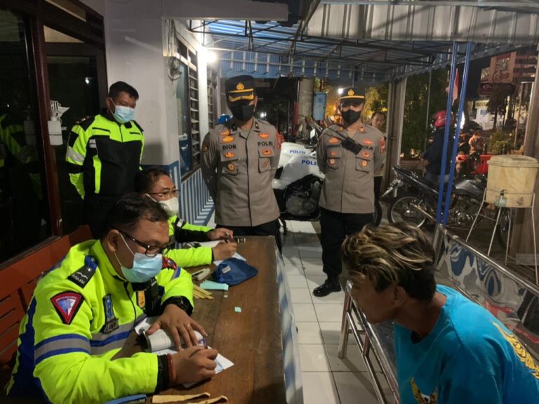 Gencarkan Operasi Bali, Polres Ngawi Amankan 17 Unit Sepeda Motor Berknalpot Brong