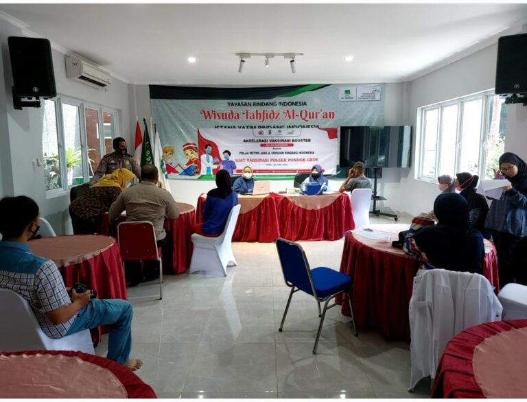 Rindang Indonesia Bersama Polsek Pondok Gede Adakan Giat Akselera