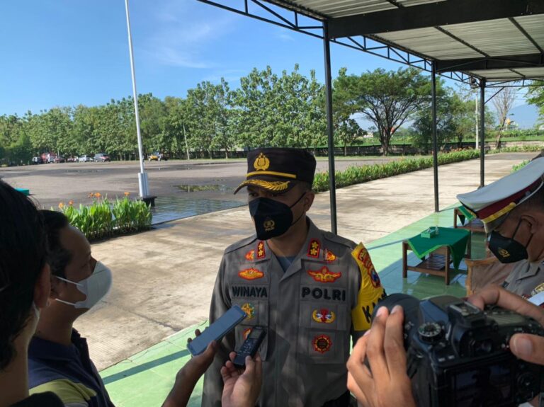 Bupati Ngawi Pimpin Apel Gelar Pasukan Operasi Ketupat Semeru 2022