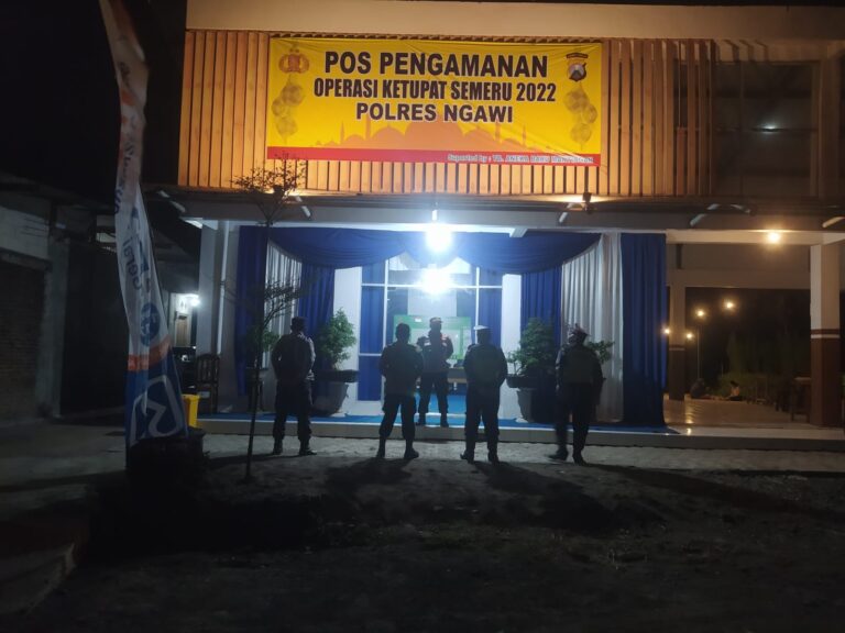 Antisipasi Arus Mudik Dan Balik Lebaran, Polres Ngawi Siapkan 7 Pos Layanan Terpadu