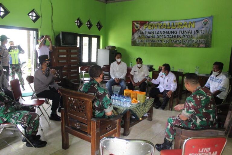 Jelang TMMD Reg 113 Dandim Klaten Lakukan Rakor Internal