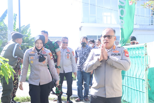 Kapolres Metro Bekasi Silaturahmi ke Pimpinan Majelis Taklim Darul Hasyimi