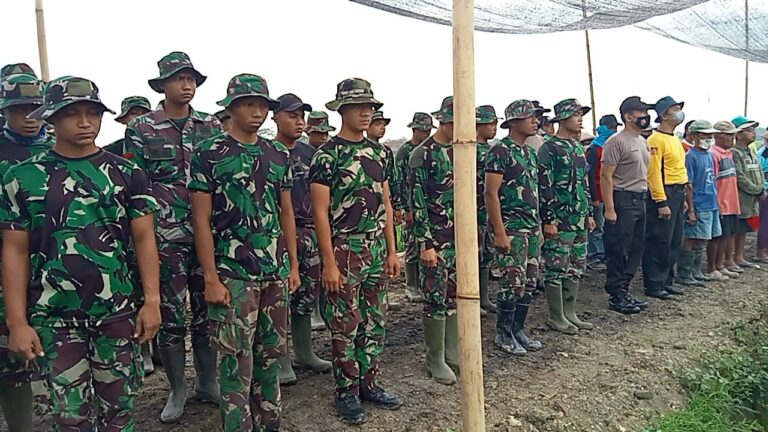 Kompaknya TNI-Polri Dan Warga Pada TMMD Reg 113 Kodim Klaten