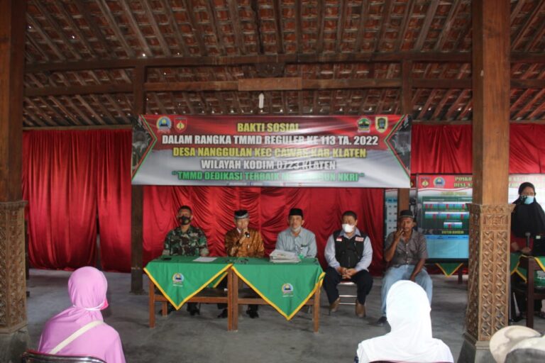 Sinergi Baznas Dengan Satgas TMMD Reg 113 Kodim 0723 Klaten