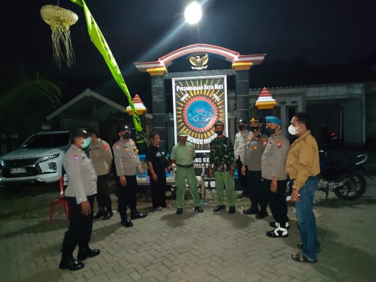 Jaga Kondusifitas Kamtibmas, Polres Ngawi dan Jajarannya Gelar Operasi Yustisi Serentak di Minggu Malam