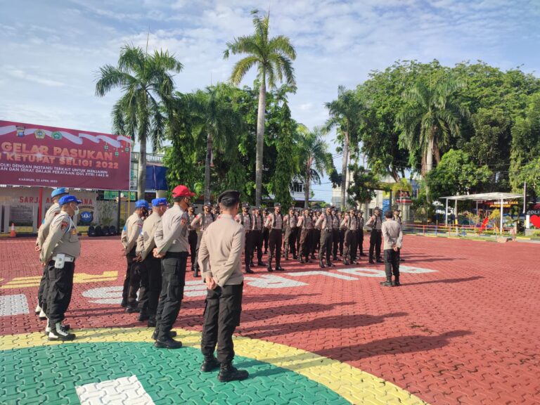 196 Siswa Diktukba SPN Polda Kepri Latja Di Polres Karimun