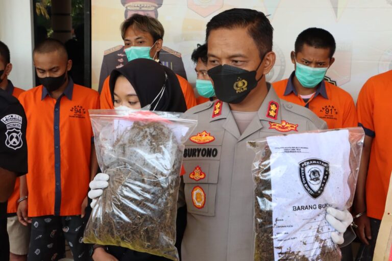 Polres Madiun Kota Berhasil Ungkap Kasus Peredaran Narkoba