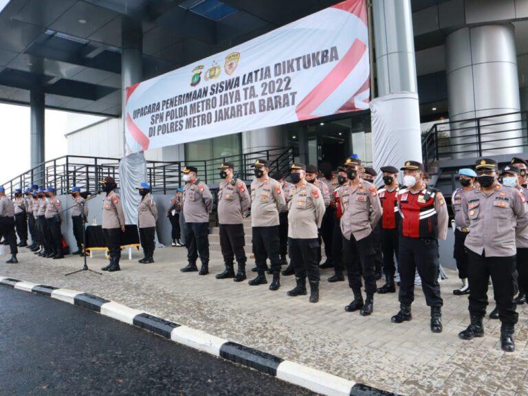 114 Siswa Bintara Polri Angkatan 45 SPN PMJ, Ikuti Latja Di Jajaran Polres Metro Jakarta Barat