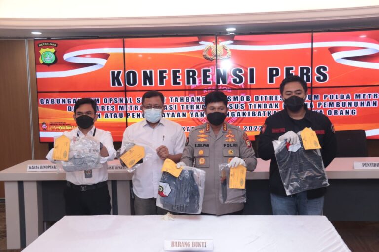 Tim Resmob Berhasil Mengungkap Kasus Pembunuhan di Cikarang Utara