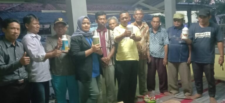 Tani Sri Asih Kedatangan CV. Tri Banyu Segara