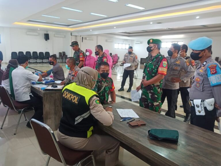 Sambut HUT Bhayangkara ke 76, Polres Bogor Gelar Donor Darah