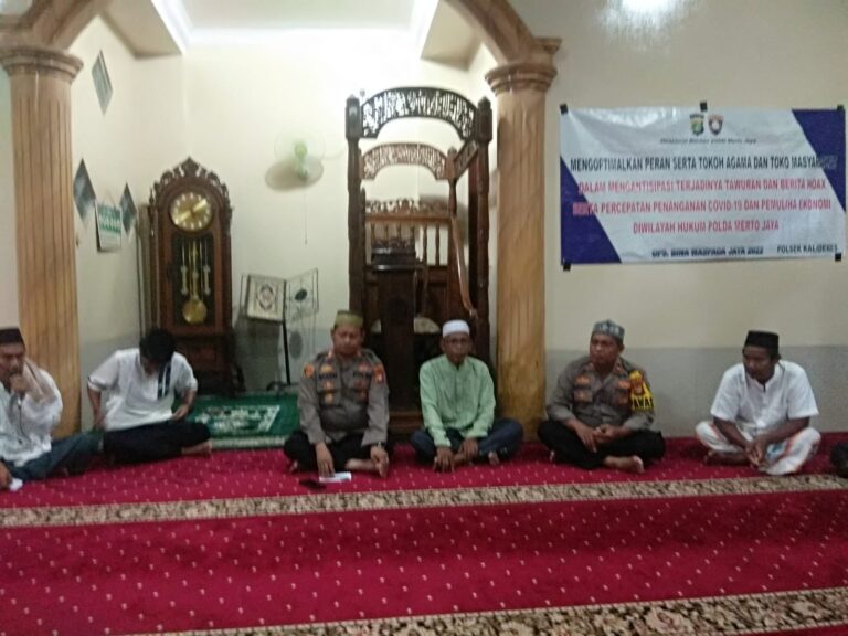 Perkuat Silaturahmi, AKP Syafri Wasdar Gencarkan Suling di Masjid Jami Babussalam