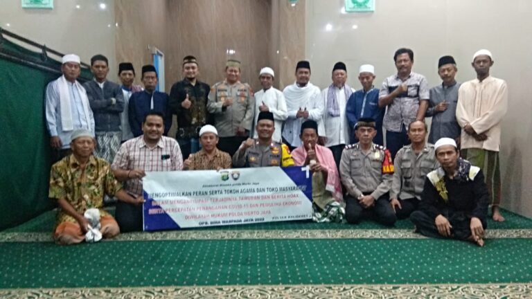 AKP Syafri Wasdar Gencarkan Suling Dakmas di Masjid Rasmi Kalideres