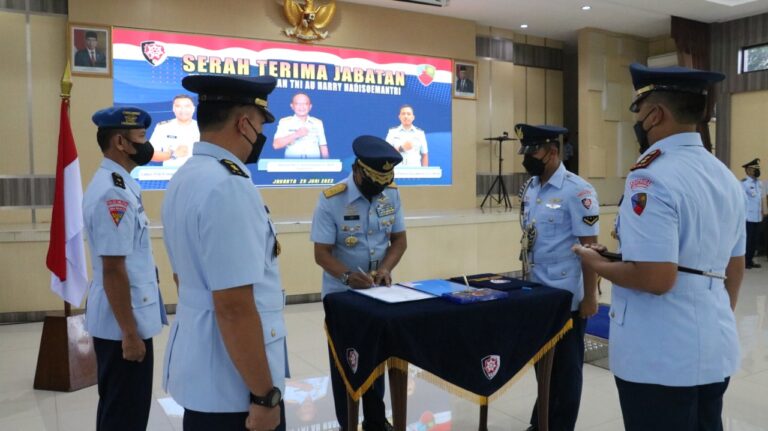 Satuan TNI Angkatan Udara di Bengkayang Kalimantan Barat Beralih Pimpinan