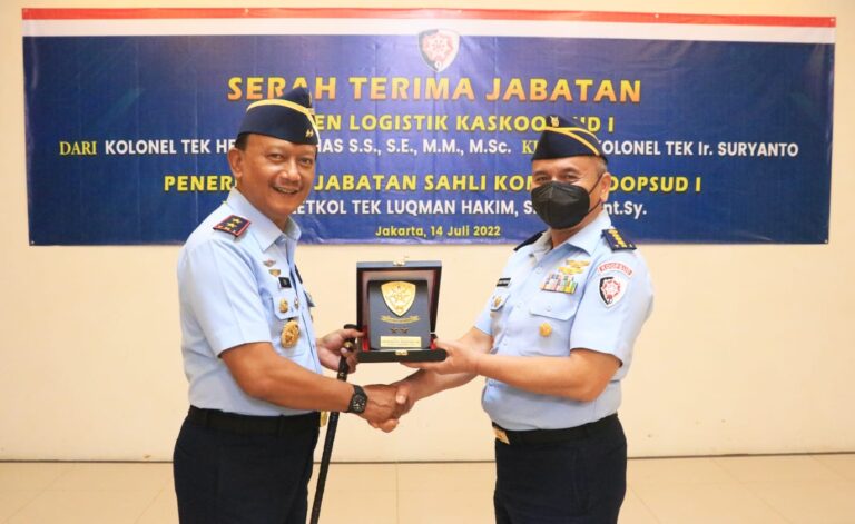 Dua Jabatan Utama Koopsud I Beralih Pimpinan