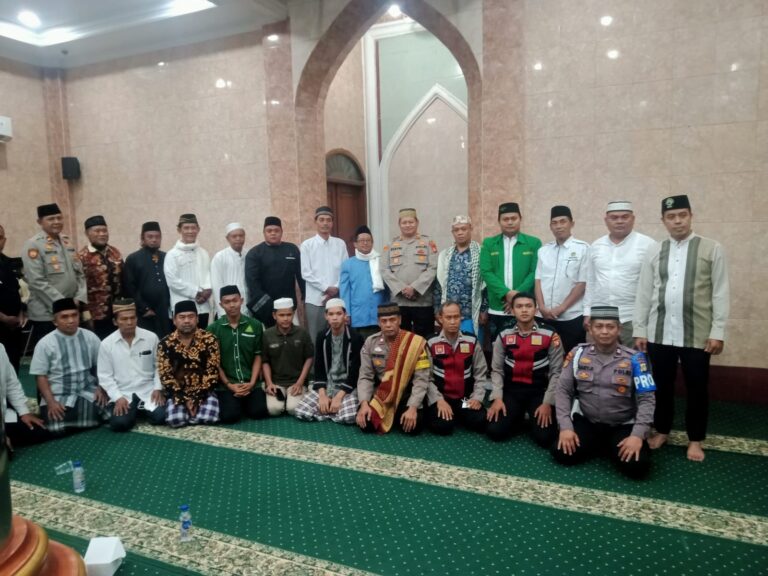 Giat Suling Dakmas Kunjungi Masjid Baitussalam, Kapolsek Kalideres: Sarana Memperkuat Tali Silaturahmi dan Imbau Pesan Kamtibmas