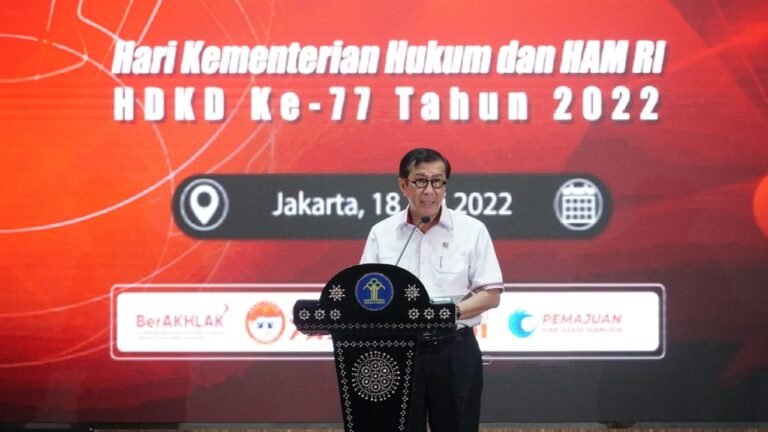 Sambut Hari Dharma Karya Dhika Tahun 2022 Kemenkumham Gelar Doa Untuk Bangsa Dan Seminar Nasional