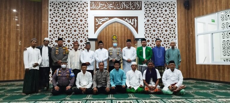 Kapolsek Kalideres Beserta Jajaran Gencarkan Giat Safari Subuh Keliling di Masjid Al Zahratush Shufiyyah