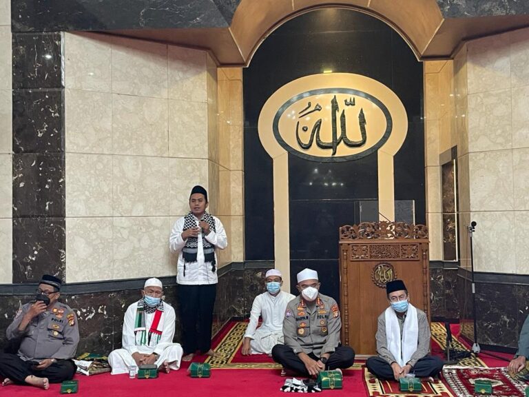 Masjid Baitul Huda, Komplek Bukit Kencana, Pondok Gede, Kota Bekasi menjadi sasaran Program SULING Polda Metro Jaya