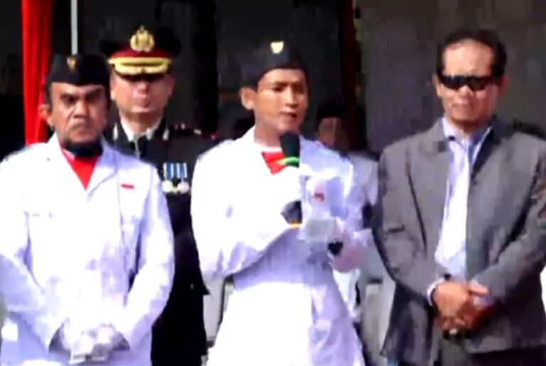 100 Mantan Napiter Ikuti Upacara Kemerdekaan RI ke-77 di Ponpes Hamalatul Quran, Tasikmalaya