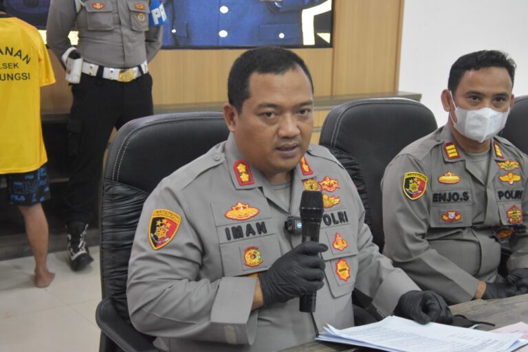 Komplotan Pelaku Curanmor di Ungkap Polsek Cileungsi Polres Bogor