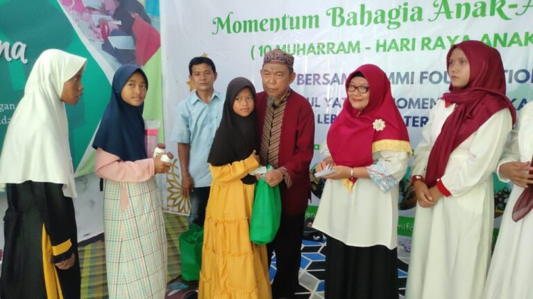 Yayasan GMMI Jadikan Momentum Muharram 1444 H Bahagiakan Anak-anak Yatim