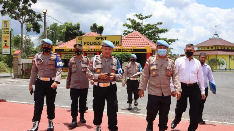 Tim Divisi Propam Mabes Polri Laksanakan Supervisi di Polres Bintan