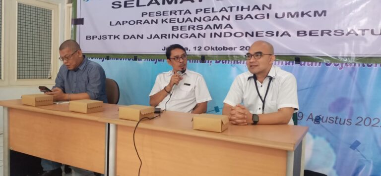 Jaringan Indonesia Bersatu Gandeng BPJSTK Gelar Pelatihan Bagi UMKM