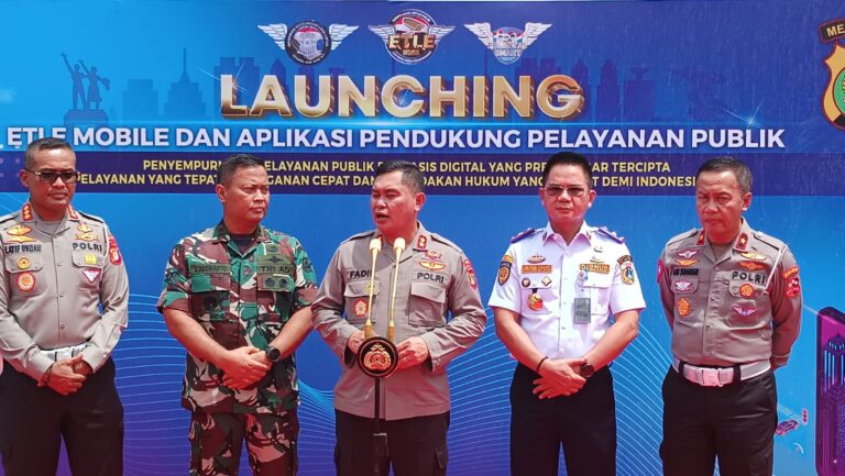 Polda Metro Jaya Launching E-TLE Mobile