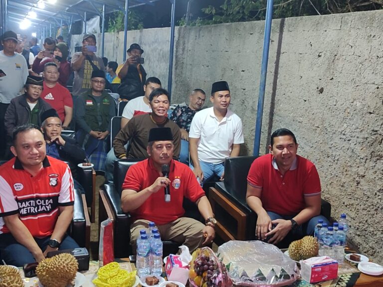 Forkopimko dan Polres Jakarta Barat Gelar CingNobar Final Piala Dunia di Semanan Kalideres