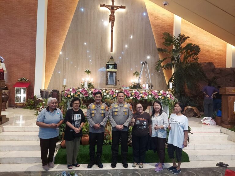 Pastikan Ibadah Nyaman, Kabidhumas Polda Metro Jaya Monitoring dan Pengecekan Gereja