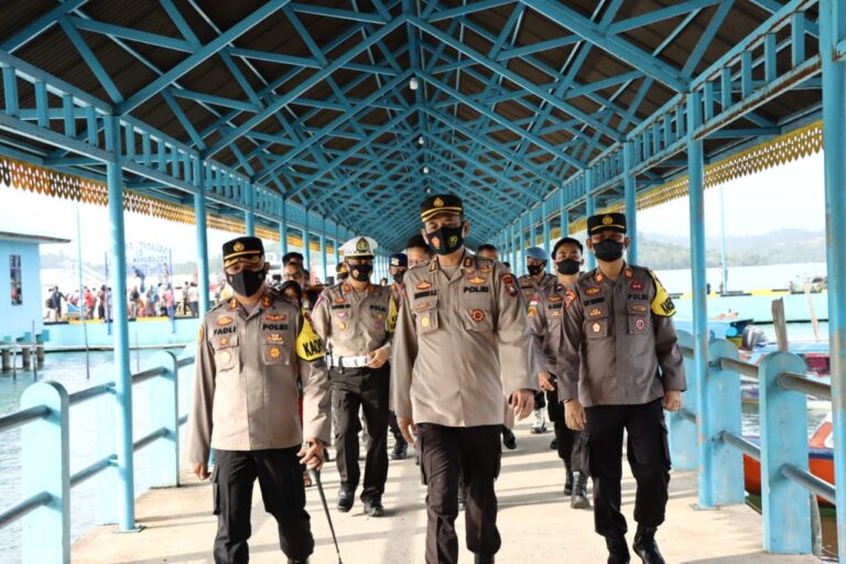 Operasi Lilin Seligi 2022, Polres Lingga Terima Kunjungan Supervisi Wasops Polda Kepri