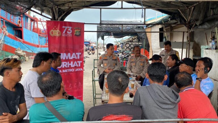 Jumat Curhat, Polsek Kawasan Muara Baru Serap Keluh Kesah Serta Himbau Kamtibmas