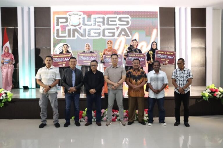 Malam Puncak Grand Final Polres Lingga Idol 2023