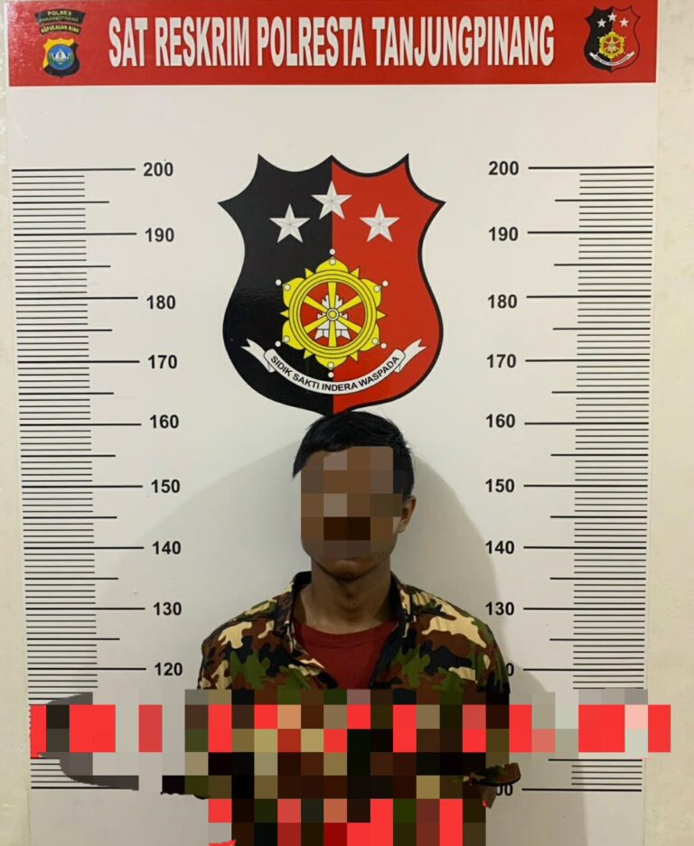 Tim Jatanras Sat Reskrim Polresta Tanjungpinang Berhasil Tangkap Dua Pelaku Pencurian Di Sebuah Rumah
