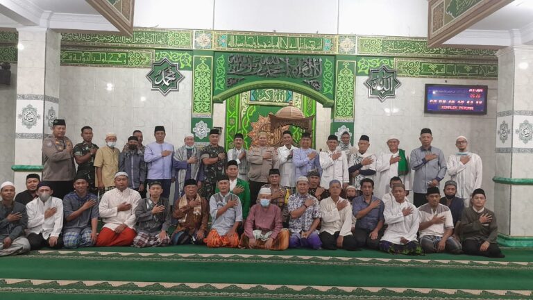 Kapolsek Kalideres Gencarkan Giat Suling Dakmas Kali ini Kunjungi Masjid Jami At Taqwa