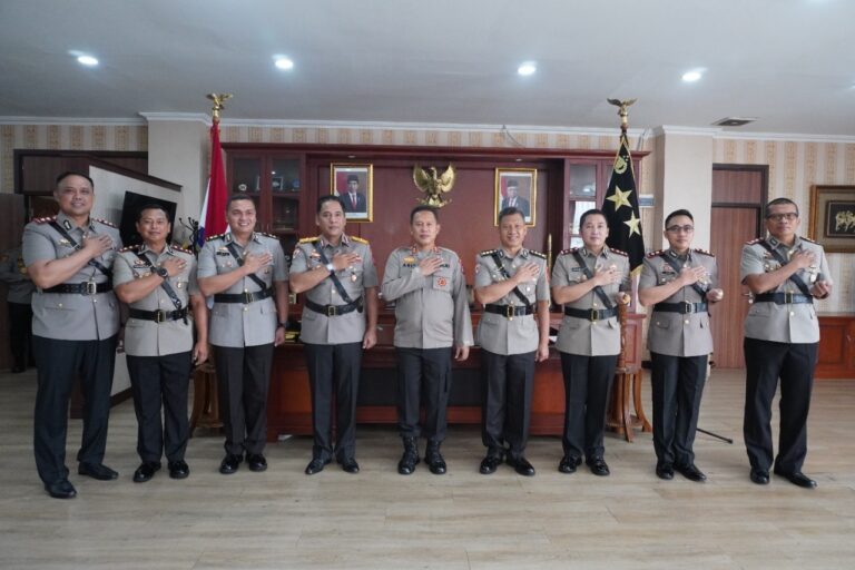 Kapolda Kepri Pimpin Sertijab Irwasda, Kapores karimun, Kapolres Bintan dan Kapolres Natuna Polda kepri