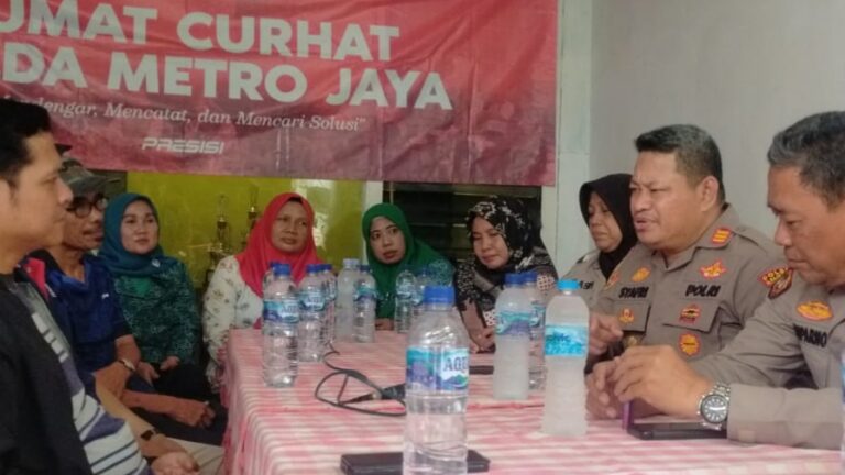 Polsek Kalideres Sambang Rukun Warga di Kampung Bali Kalideres