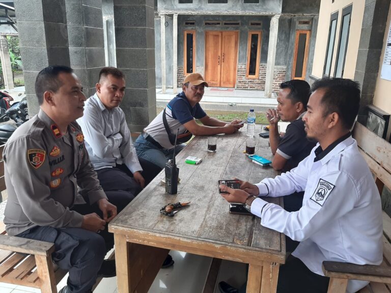 Jelang Pilkades, Kapolsek Sindangwangi Ajak Para Tokoh Berperan Aktif Jaga Kamtibmas