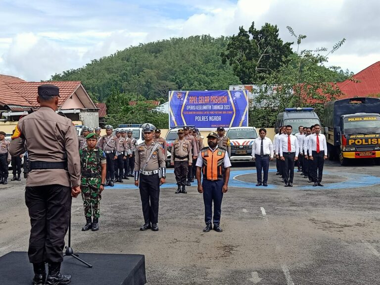 Gelar Pasukan Operasi Keselamatan Turangga 2023 Kapolres Ngada: Keselamatan Yang Pertama dan Utama